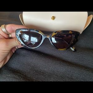 EUC Rouje x Jimmy Fairly tortoise sunglasses